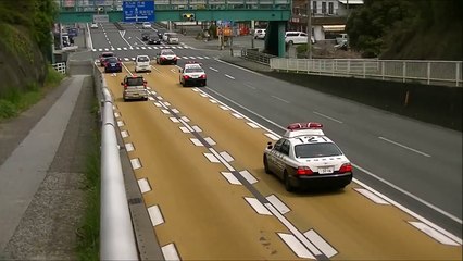 【緊急走行】福岡県警 自ら隊3連発!!＆キレ味鋭いパッシングする機捜隊!!