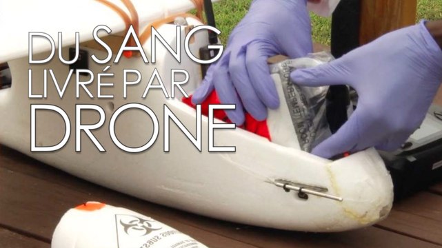 Un drone médical, pour transporter des échantillons sanguins