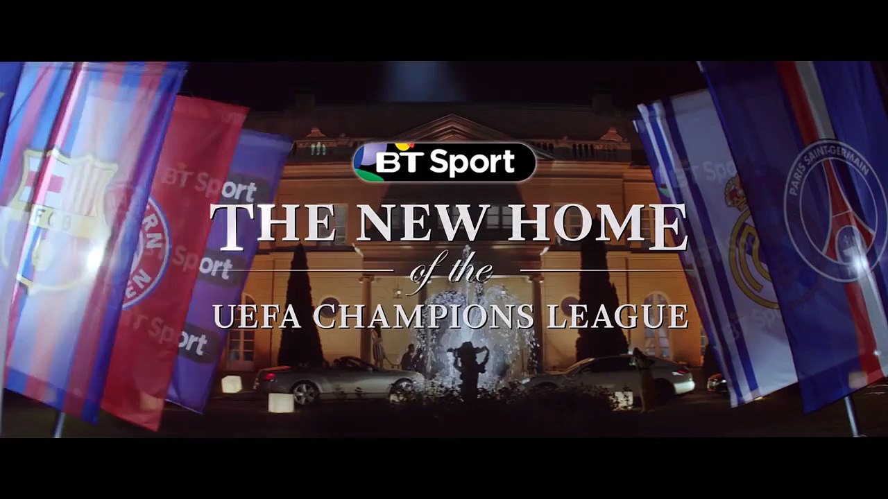 Les stars de la Ligue des Champions dans le dernier spot de BT Sport (Bale, Ribéry, Gerrard, Drogba,...)