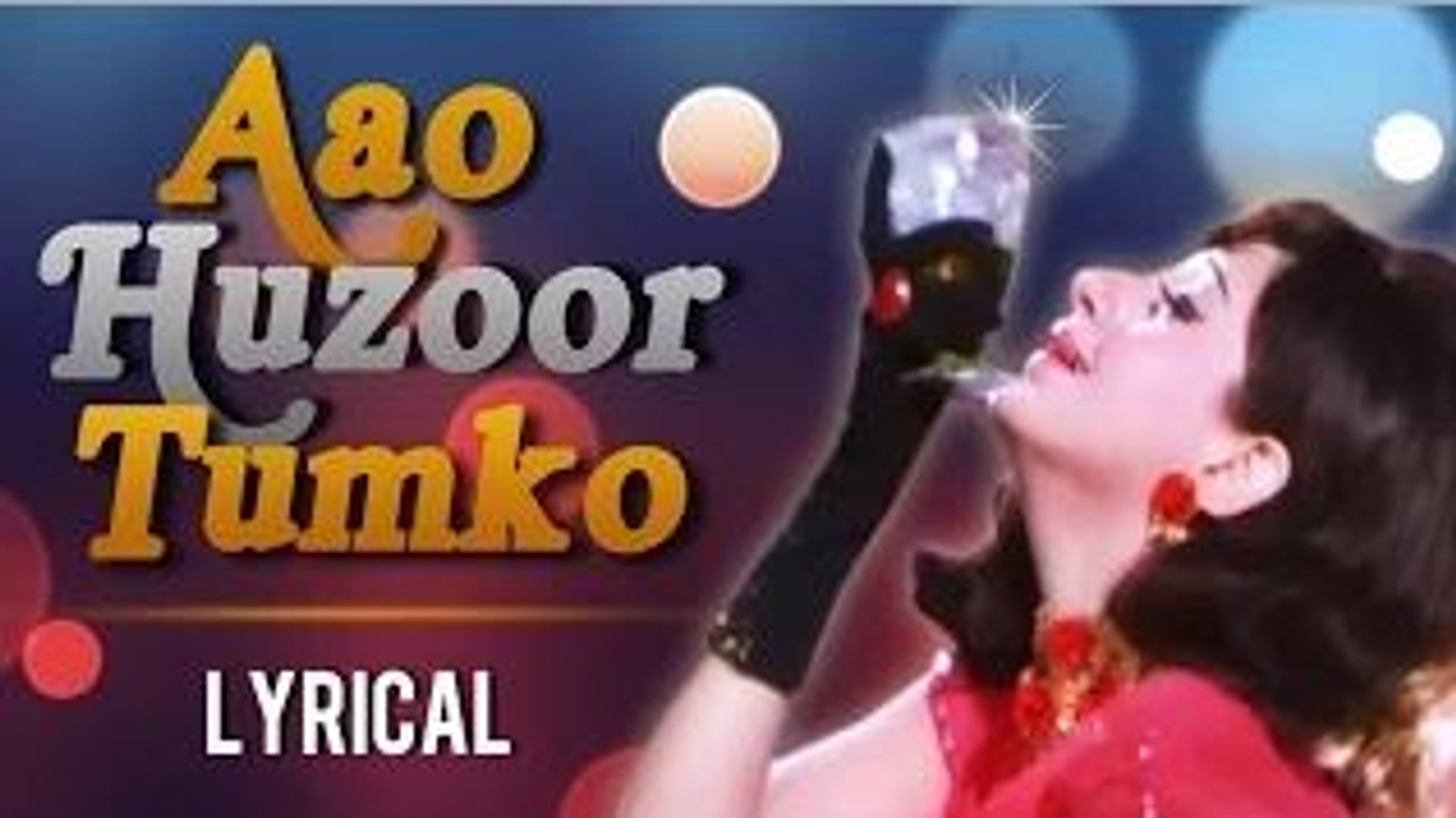 Aao Huzoor Tumko Full Song With Lyrics | Kismat | Asha Bhosle Hit Songs -  video Dailymotion