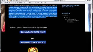 EA Sports UFC Skidrow Crack Coulé - Télécharger