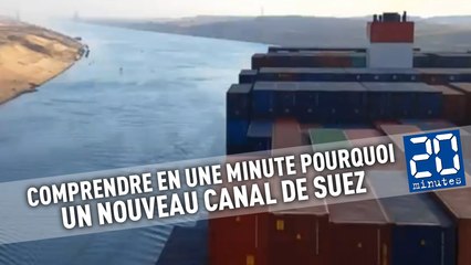 Nouveau canal de Suez : Comprendre son intérêt en une minute