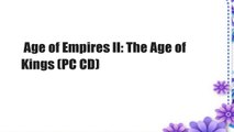 Age of Empires II: The Age of Kings (PC CD)
