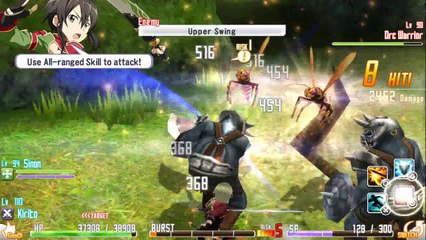 Sword Art Online: Hollow Fragment Walkthrough Part 47 English (VITA, PS4)