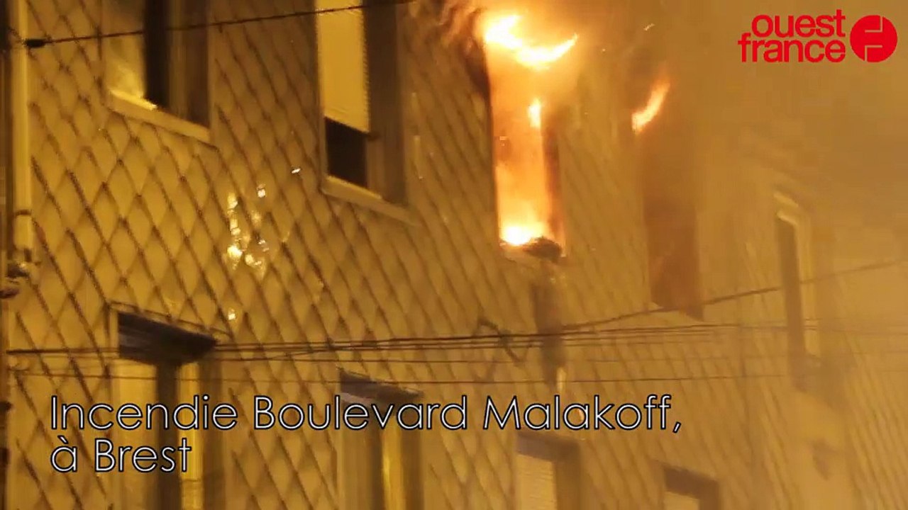 incendie à brest