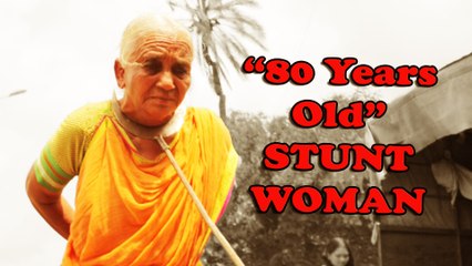 80 YEARS OLD STUNT WOMEN