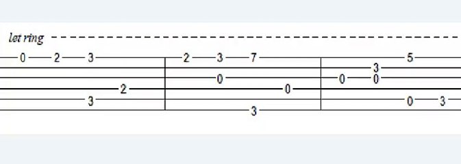 guitar tabs fairy tail - lyra's song
