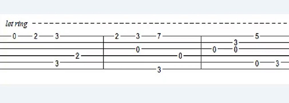 guitar tabs fairy tail - lyra's song