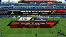 Cruz Azul vs Monterrey 1-1 Semifinal Vuelta CONCACAF Liga de Campeones 2010-2011 Todos los goles