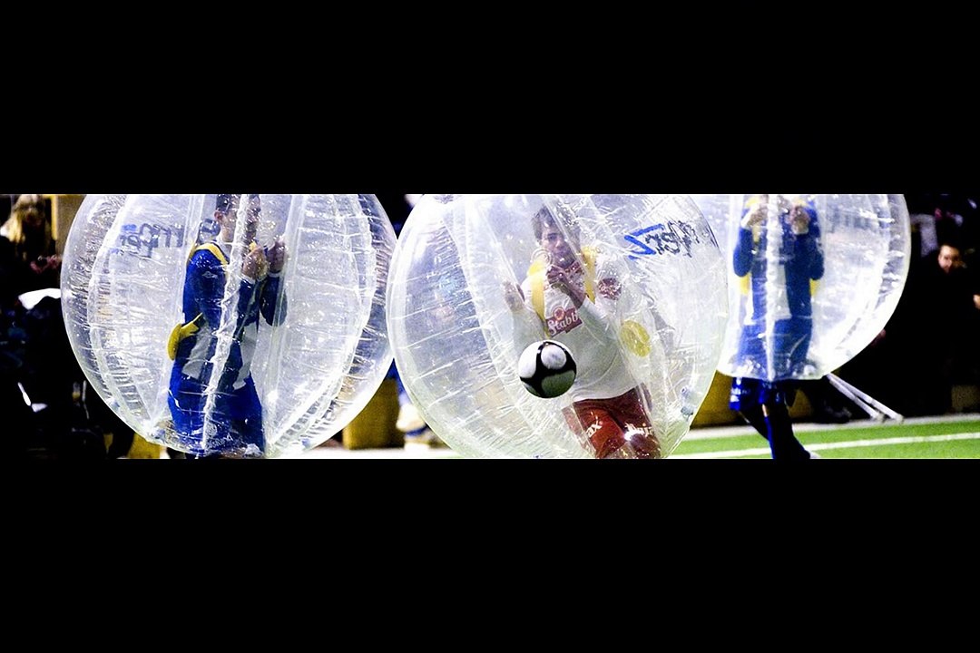 Run. Play Bumperz. Bounce around   in a bubble.
