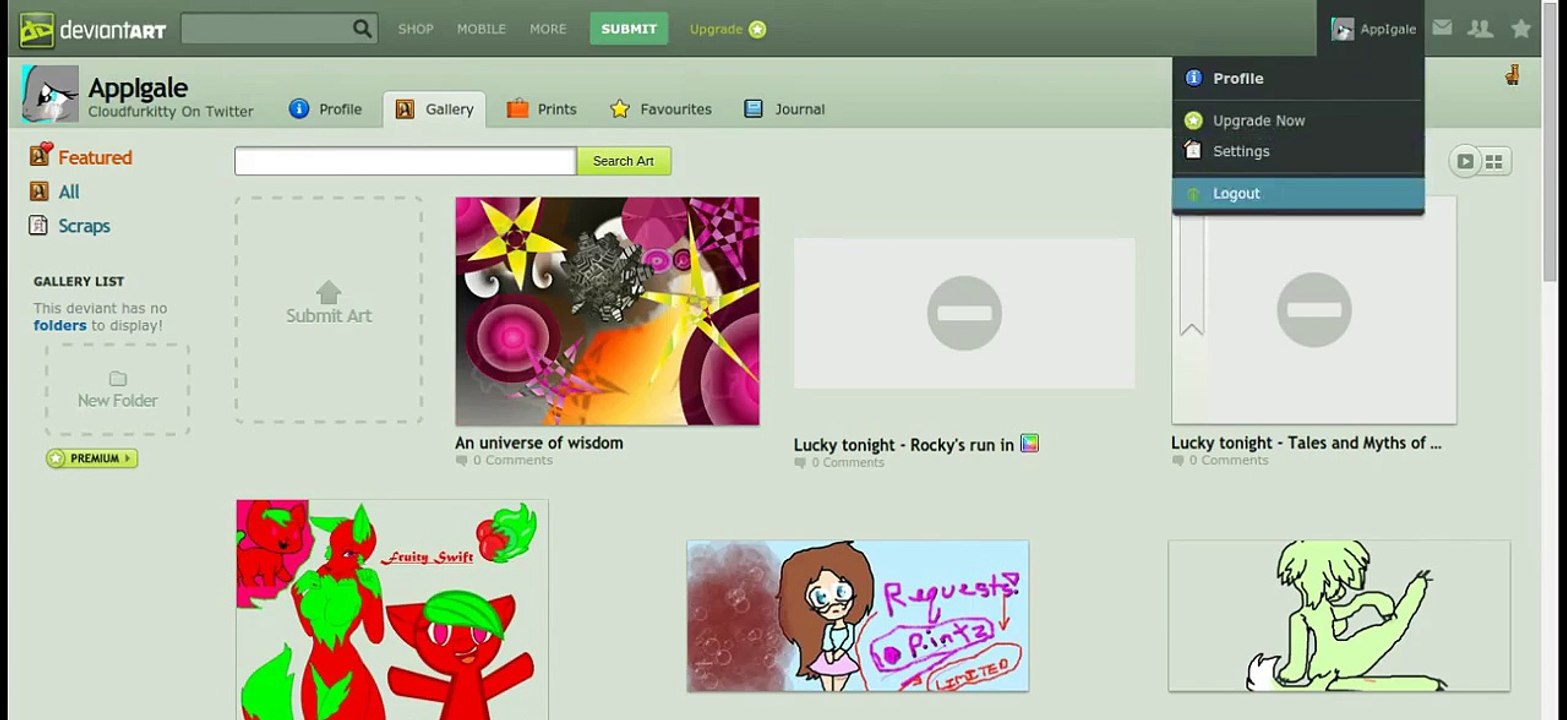 DeviantART - Deactivating My Account (READ DESCRIP) - video