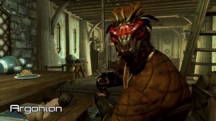 Oblivion vs. Skyrim Races comparison.