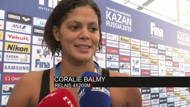 Natation - ChM (F) - 4x200m : Balmy «Je pense que ça va aller»