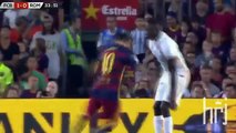 Leo Messi Headbutts Mapou Yanga-Mbiwa ~ Barcelona vs Roma ● Crazy Fight