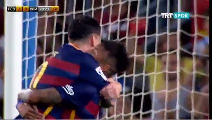 Barcelona 3-0 Roma Hazırlık Maçı Karşılaşması Özeti ve Golleri HD 06 08 2015
