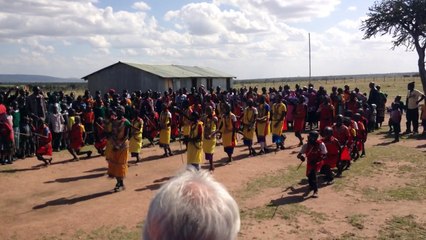 Maasai children song and dance. Houston's First Baptist Church Choir and Orchestra Mission July