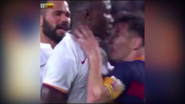 Le coup de sang de Léo Messi lors de son accrochage avec Mapou Yanga-Mbiwa