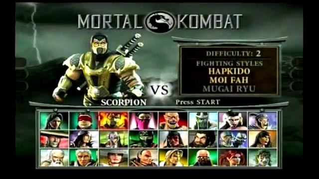 Mortal Kombat Deception - Sub-Zero Playthrough 1/2