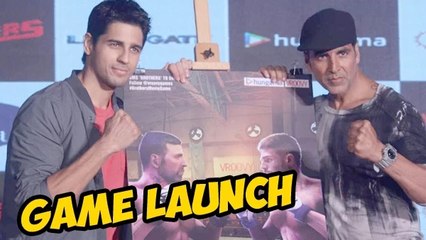 Brothers Movie Game Launch | Akshay Kumar | Sidharth Malhotra