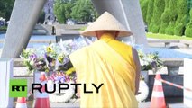 Le Japon célèbre les 70 ans de l'attaque d'Hiroshima dans le recueillement