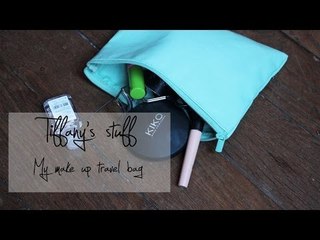TIFFANY'S STUFF - MY MAKE UP TRAVEL BAG | Because Cats