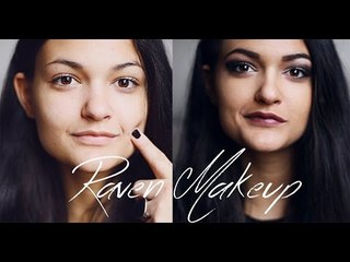 Raven Makeup Tutorial _ Dramatic Eyes