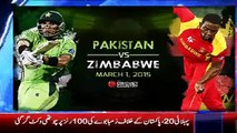 Yeh Hai Cricket Dewangi 22nd May 2015 Pakistan vs Zimbabwe 1st T20 2015