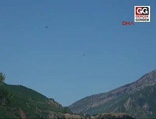 PKK'dan askeri helikoptere roketatarlı saldırı