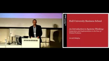 An Introduction to Systems Thinking by Gerald Midgley