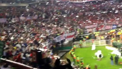 Festejo del segundo gol de River Plate