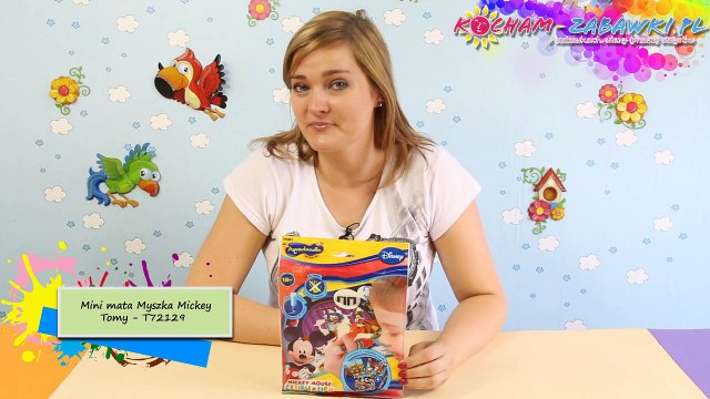 Mickey Mouse Mini Mats / Mini Mata Wodna Myszki Miki 3-pak - Aquadoodle - Tomy - T72129 - Recenzja