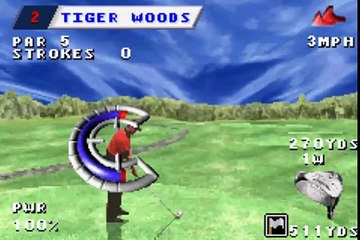 Tiger Woods - PGA Tour Golf # GBA