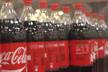 Imágenes de la fabricación de Coca-Cola