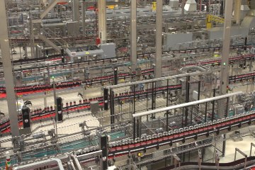 Imágenes de la fabricación de Coca-Cola