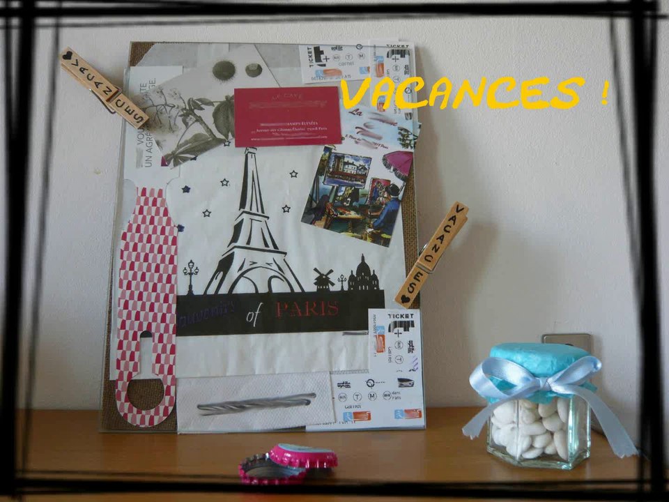 tableau de vacances
