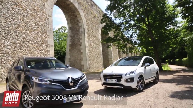 2015 Renault Kadjar vs Peugeot 3008 : comparatif AutoMoto