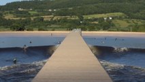 Artificial Surfing Machine in Lake is THE new Surf Spot! Surf Snowdonia Opening