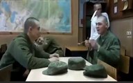 Russian soldier gets hilariously pranked with spoon
