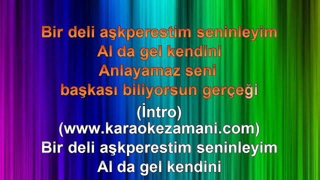 Gökhan Tan - Aşkperest - (Yıldız Tilbe) - (2013 TÜRKÇE KARAOKE
