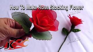 How to make Rose Stocking Flower art and craft