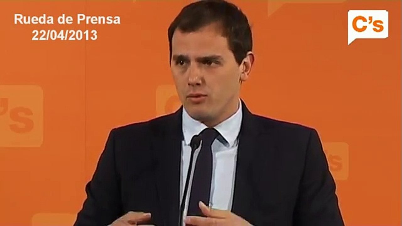 C's - Albert Rivera: ¿Qué hace un separatista como Artur Mas en el corazón de la U.E.?  22-04-2013