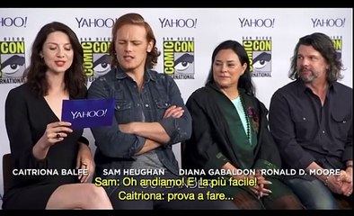 The Outlander Cast Plays "Stump the Star" [SUB ITA]