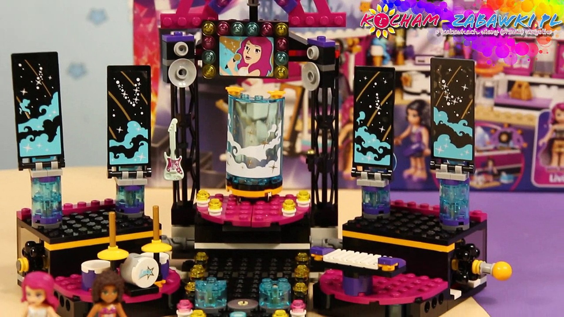 Pop Star Show Stage / Scena Gwiazdy Pop - Lego Friends - 41105 - Recenzja -  video Dailymotion