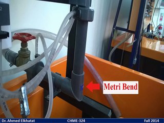 Energy Losses in Bends [Demonstration Experiment]