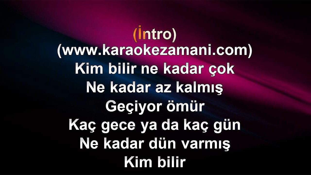 Gökhan Tepe - Yalan Olur - (2011) TÜRKÇE KARAOKE