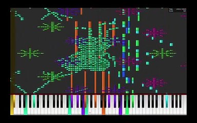 Piano From Above: Let it go Black Midi 250k! The Song From Hell