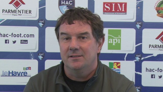 Avant HAC - AC Ajaccio, itv de Thierry Goudet