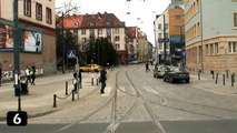 Tramwajem po Wrocławiu HD - Linia 6 cz. II (KRZYKI - KOWALE)