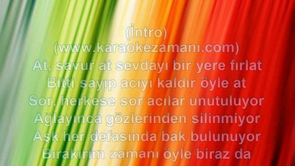 Gökhan Türkmen - Büyük İnsan - (Susma) - 2008 TÜRKÇE KARAOKE