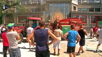 A Grenoble, la mobilisation des agriculteurs se poursuit